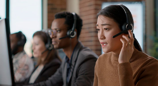 Colaboradores de callcenter